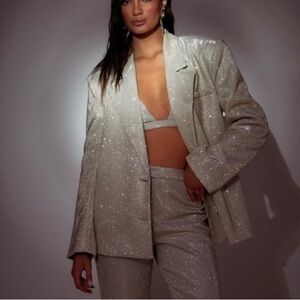 Sla The Label Paloma Blazer - Gold